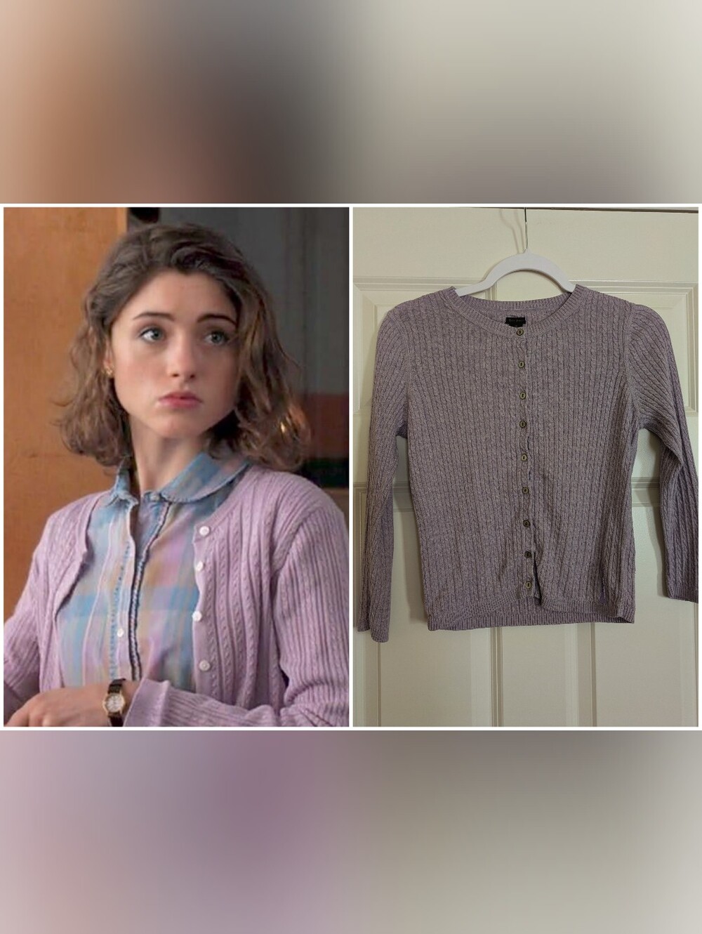 Polo Jeans Cardigan - Nancy Wheeler Costume